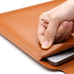 Wiwu Genuine Leather Sleeve For Mac 12 And Laptop | Navy Blue