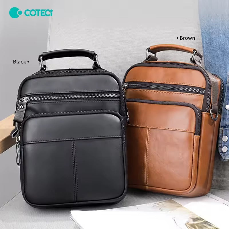 Coteci Luxury Series Shoulder Crossbody Bag M | Brown