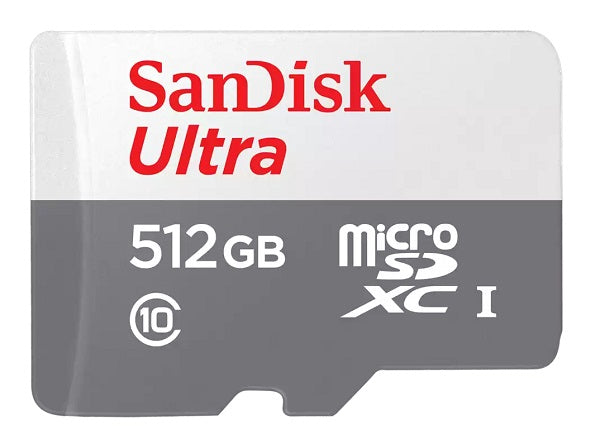 Sandisk micro SD card 512GB 100 MB/s | SDSQUNR-512G-GN3MN