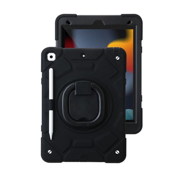 Multi-Functional iPad 10.2 Drop & Shock Proof Case Black