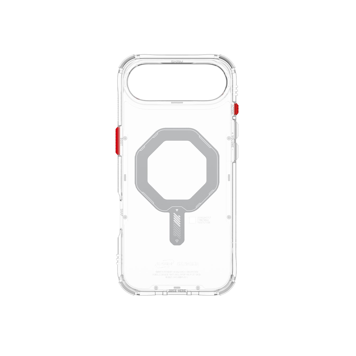 SkinArma Saido MagSafe Case for iPhone Air | Clear