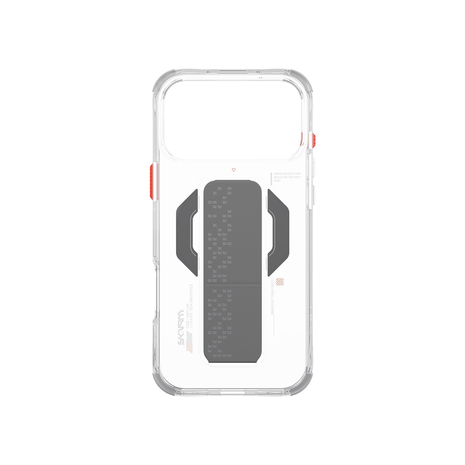 SkinArma Haxa MagSafe Grip Case for iPhone 17 Pro | Clear