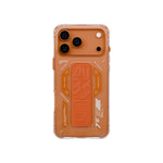 SKINARMA Helio Mag‑Charge + Grip‑Stand Case for iPhone 17 Pro Max | Orange