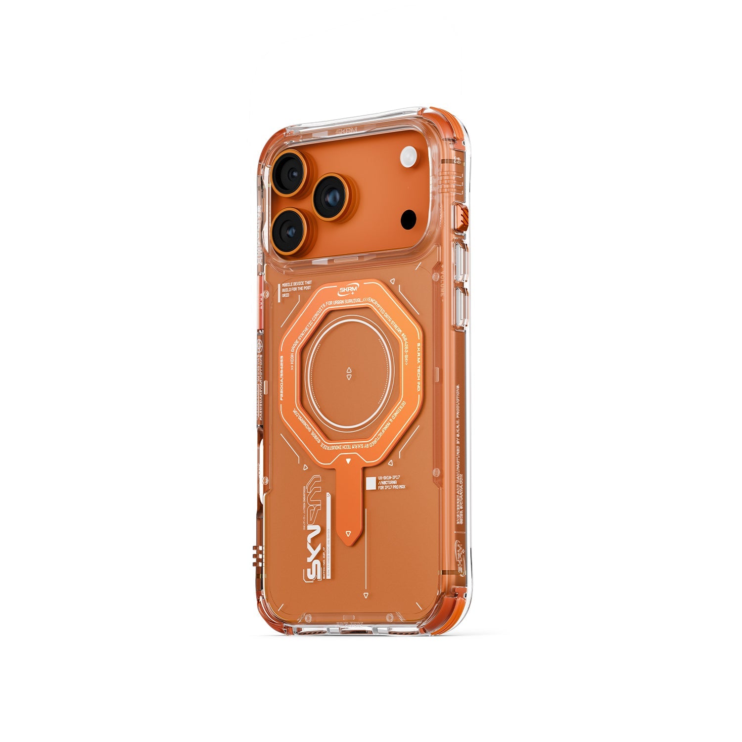 SkinArma Magma MagSafe Case for iPhone 17 Pro | Orange