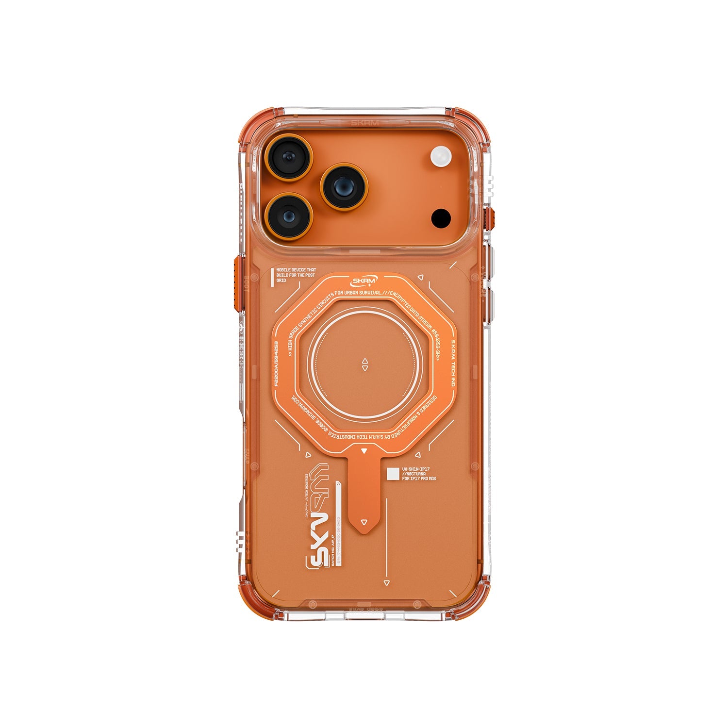 SkinArma Magma MagSafe Case for iPhone 17 Pro Max | Orange