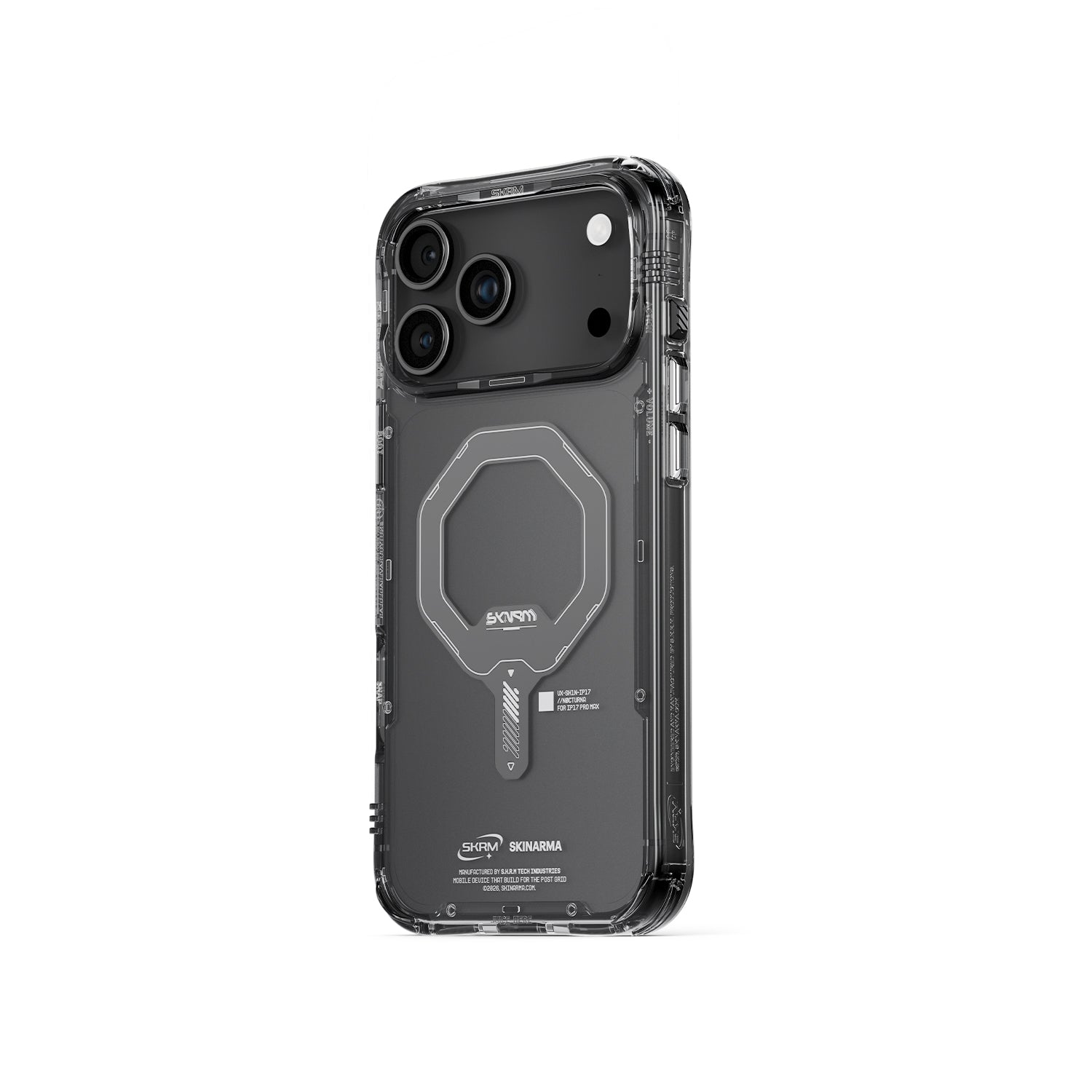 SkinArma Saido MagSafe Case for iPhone 17 Pro | Graphite