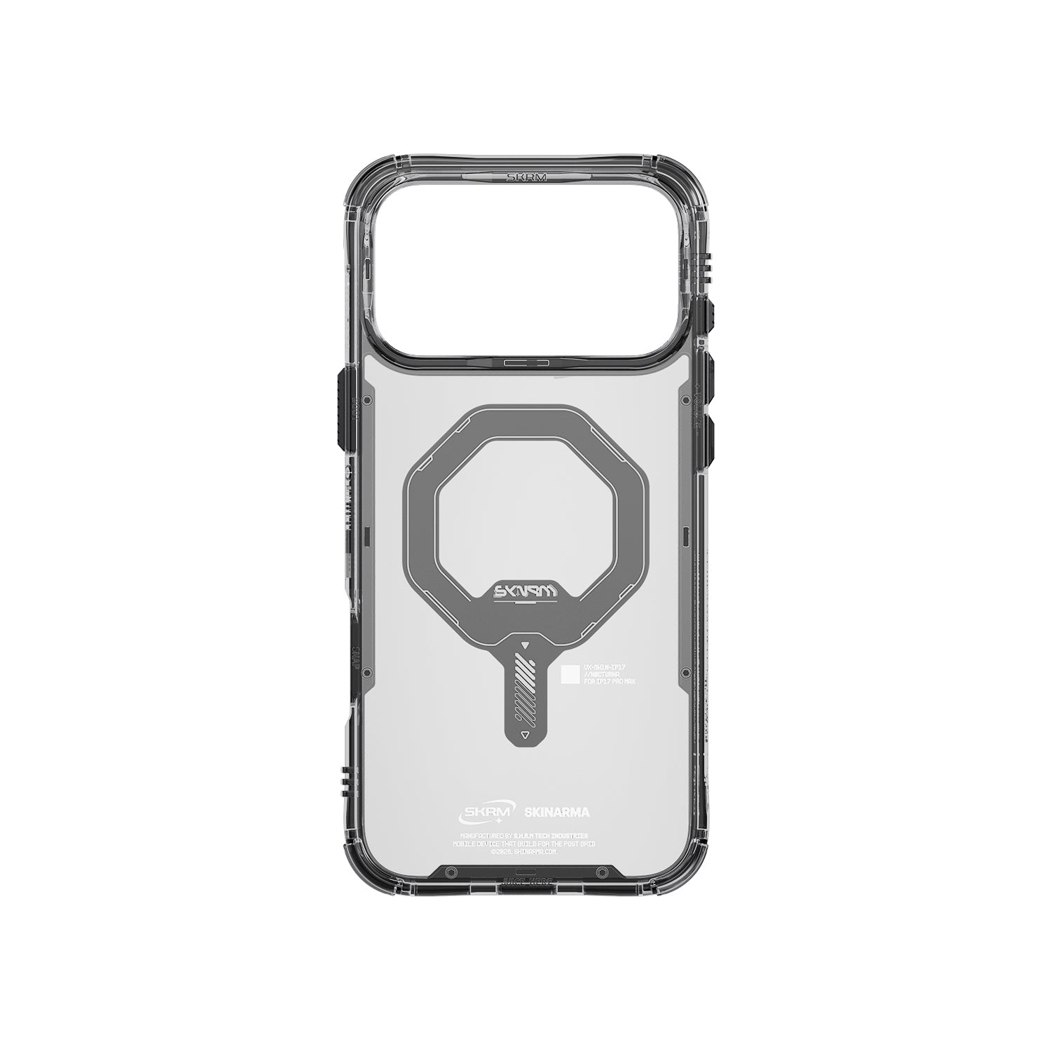 SkinArma Saido MagSafe Case for iPhone 17 Pro | Graphite