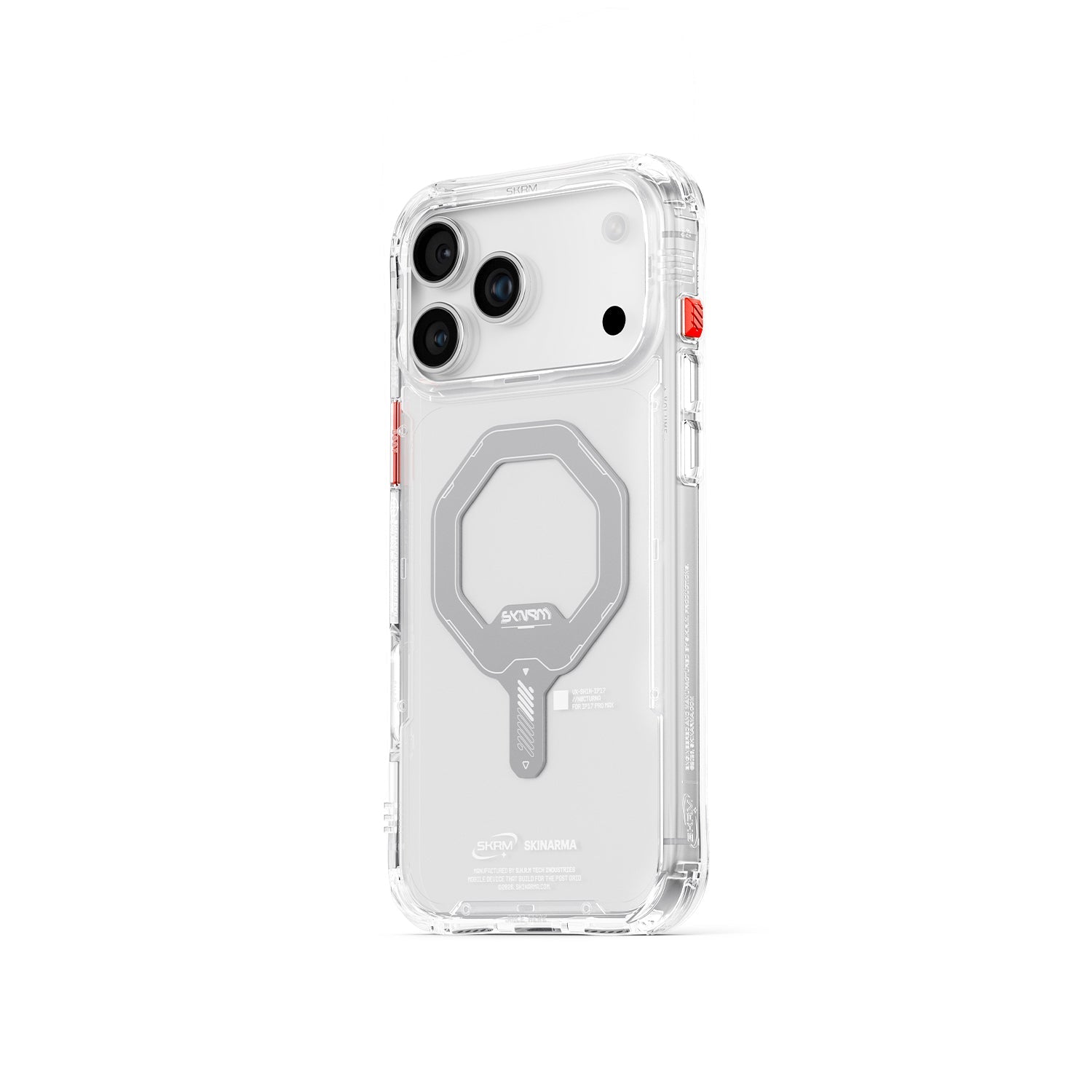 SkinArma Saido MagSafe Case for iPhone 17 Pro | Clear