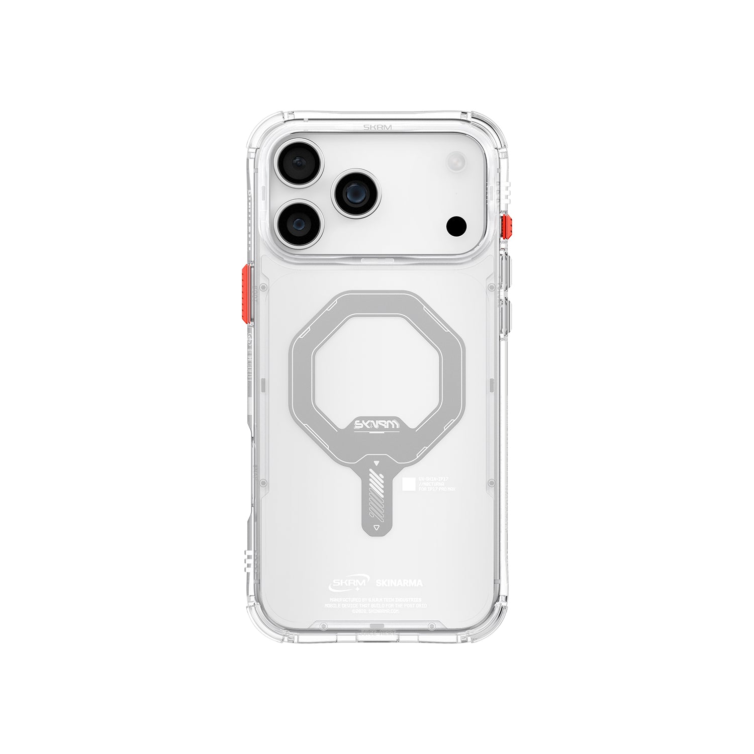 SkinArma Saido MagSafe Case for iPhone 17 Pro | Clear