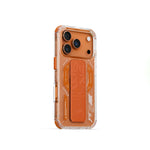 SKINARMA Helio Mag‑Charge + Grip‑Stand Case for iPhone 17 Pro Max | Orange