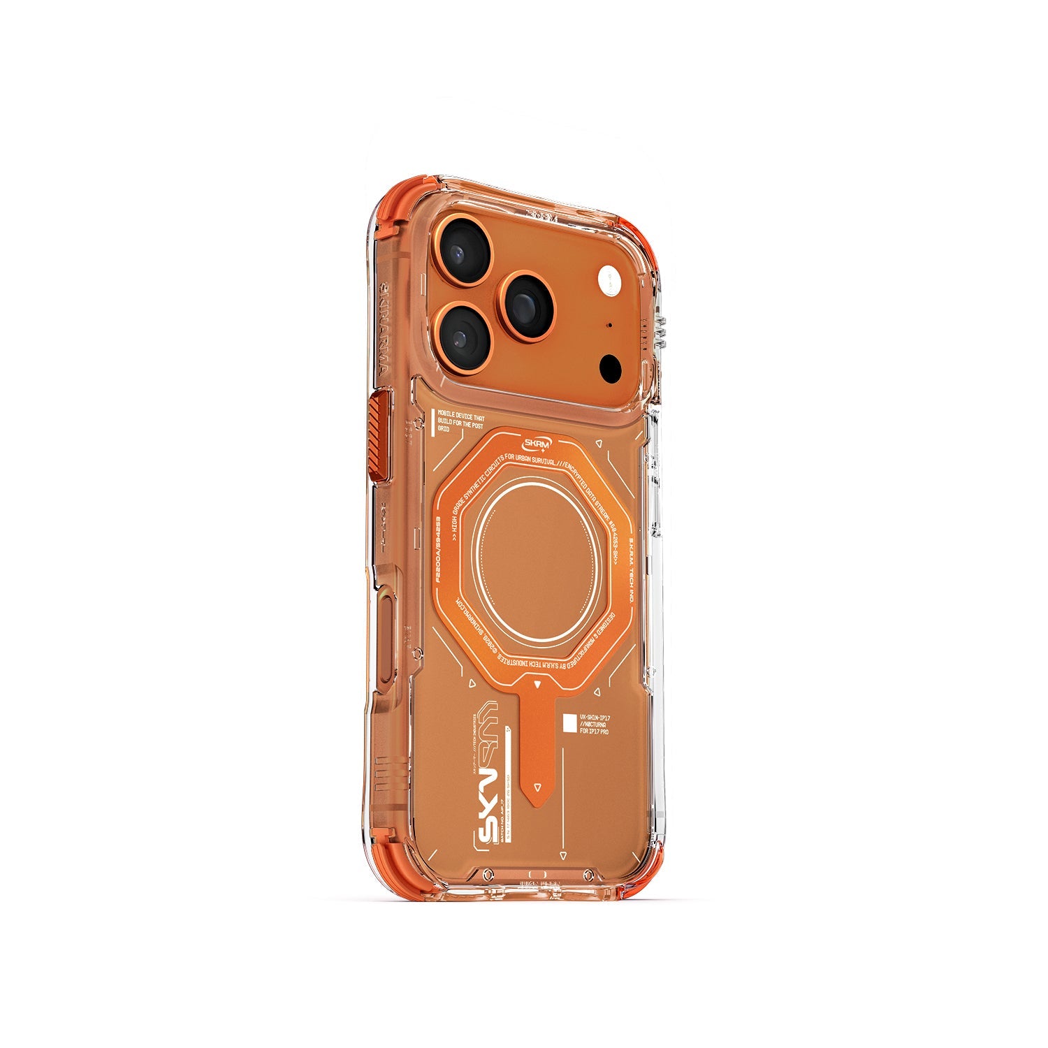 SkinArma Magma MagSafe Case for iPhone 17 Pro | Orange
