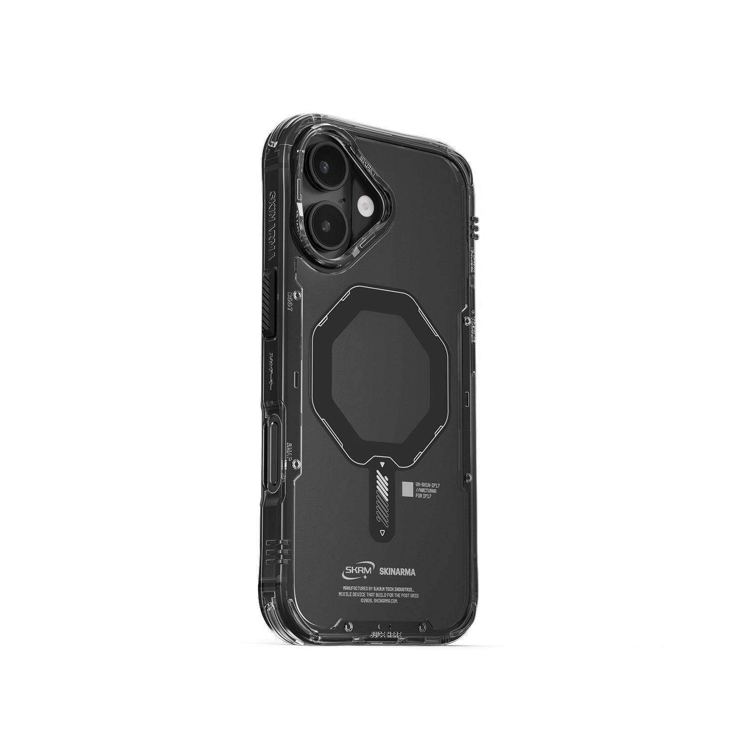 SkinArma Saido MagSafe Case for iPhone 17 | Black