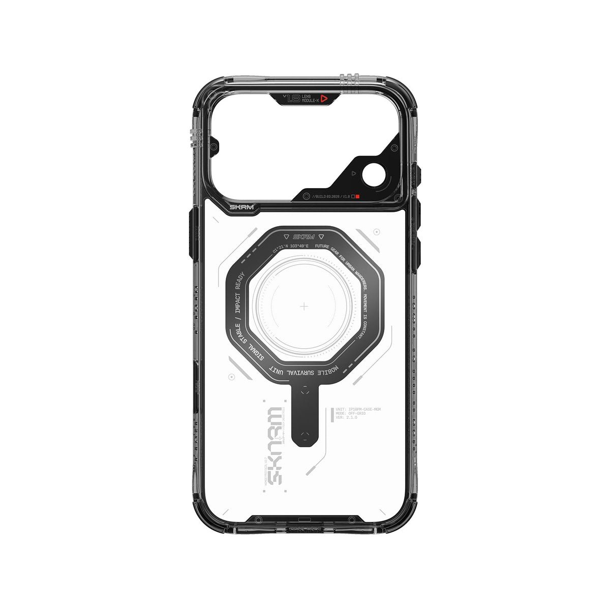 كڤر حماية SkinArma Magma متوافق مع MagSafe لهاتف iPhone 18 Pro Max | جرافيتي