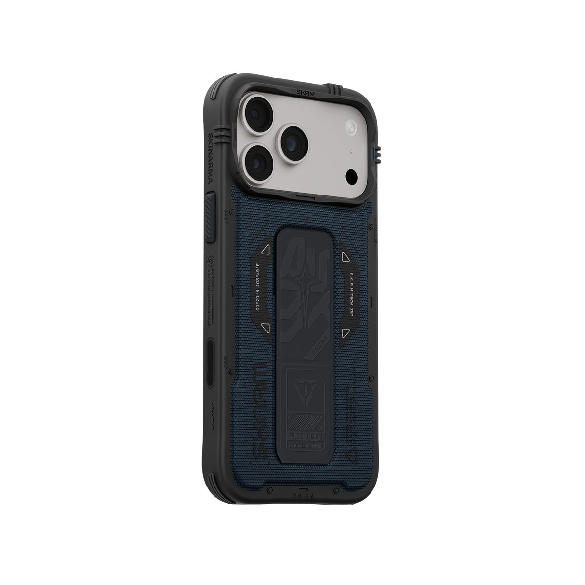 Skinarma Phantom Magsafe-Compatible With Integrated Grip Stand Iphone 18 Pro | Blue