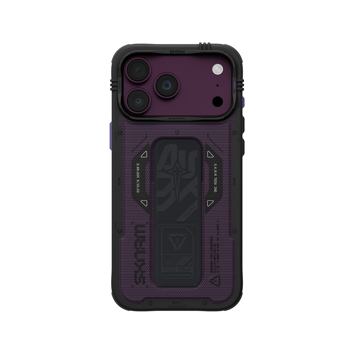 Skinarma Phantam Magsafe-Compatible With Integrated Grip Stand Iphone 18 Pro Max | Burgundy