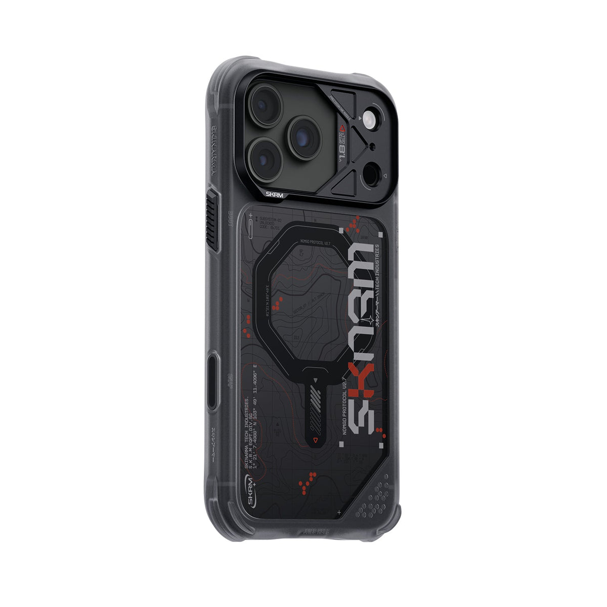Skinarma Sonar Magsafe-Comatible  Case For Iphone 18 Pro Max | Black