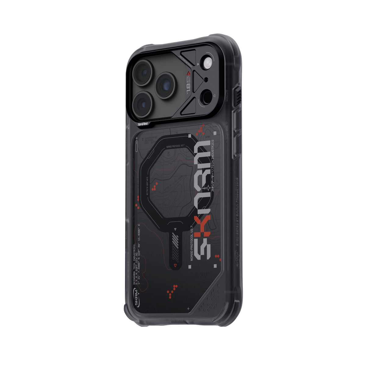 Skinarma Sonar Magsafe-Comatible  Case For Iphone 18 Pro Max | Black