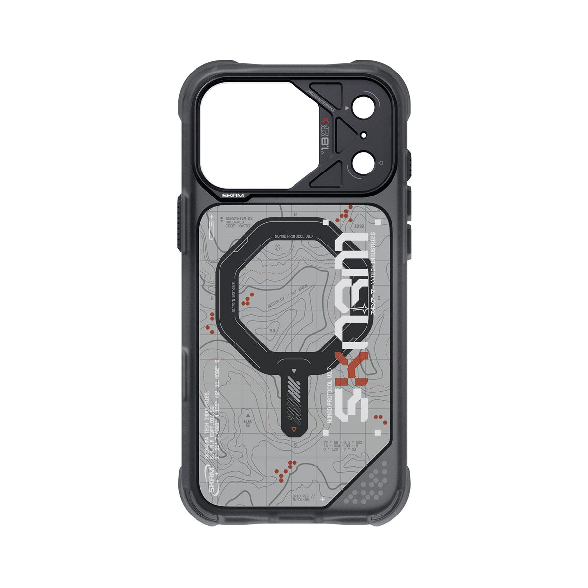 Skinarma Sonar Magsafe-Comatible  Case For Iphone 18 Pro Max | Black