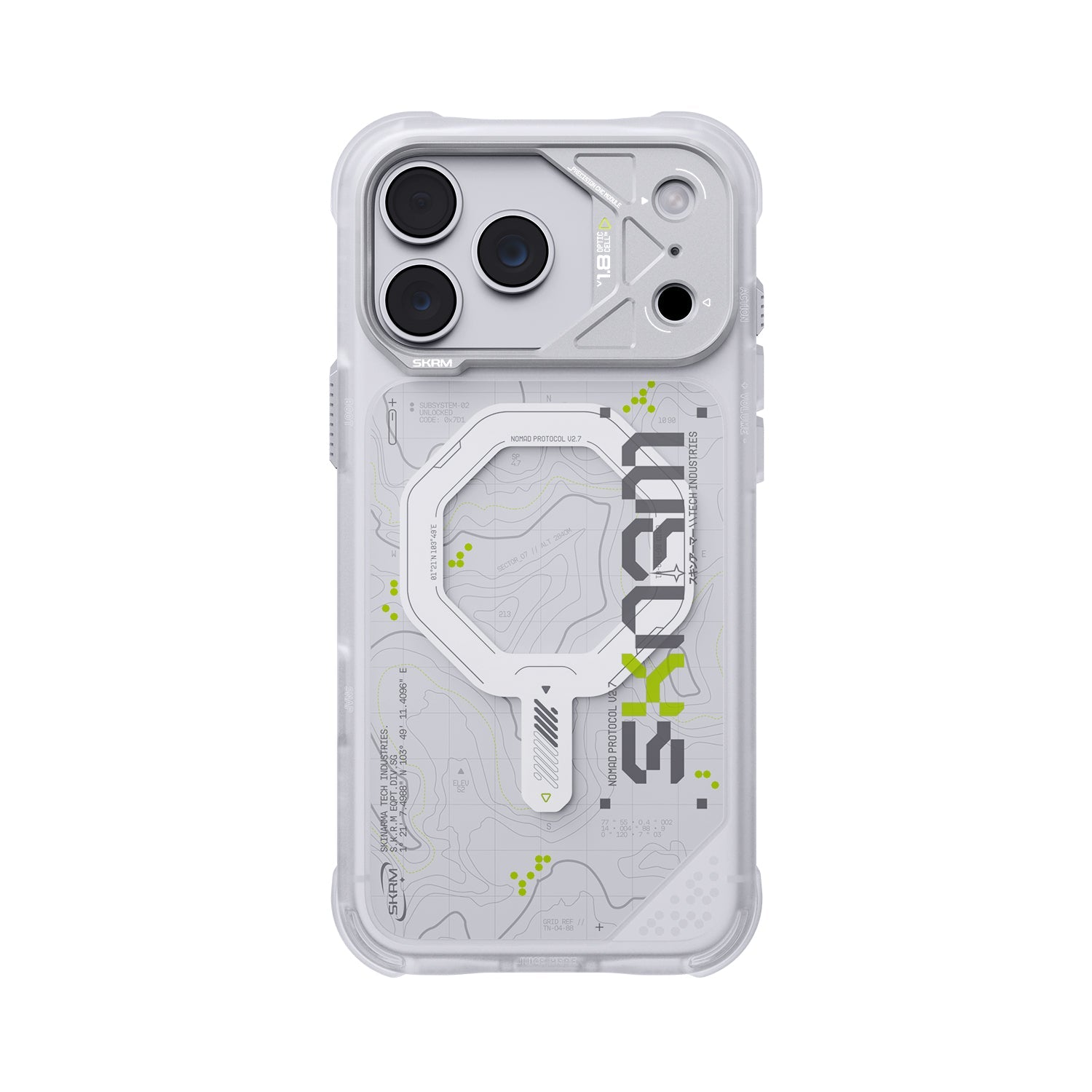 Skinarma Sonar Magsafe-Compatible Case For Iphone 18 Pro Max | White