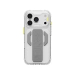 Skinarma Helio Ce Magsafe-Compatible With Integrated Grip Stand Case For Iphone 18 Pro | Clear