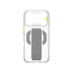 Skinarma Helio Ce Magsafe-Compatible With Integrated Grip Stand Case For Iphone 18 Pro | Clear