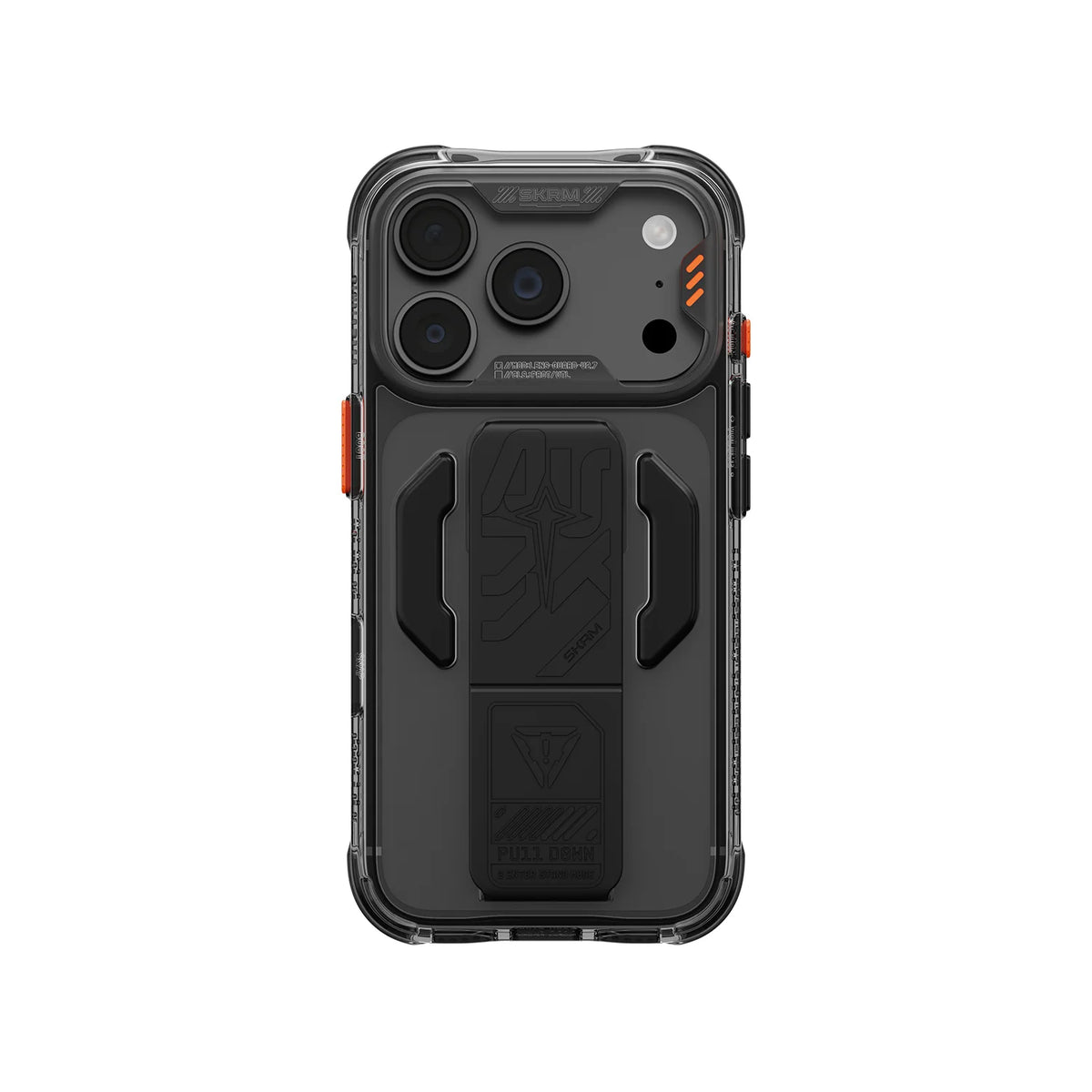 SKINARMA HELIO CE MagSafe Protective Case with Integrated Grip Stand for iPhone 18 Pro Max |  Graphite