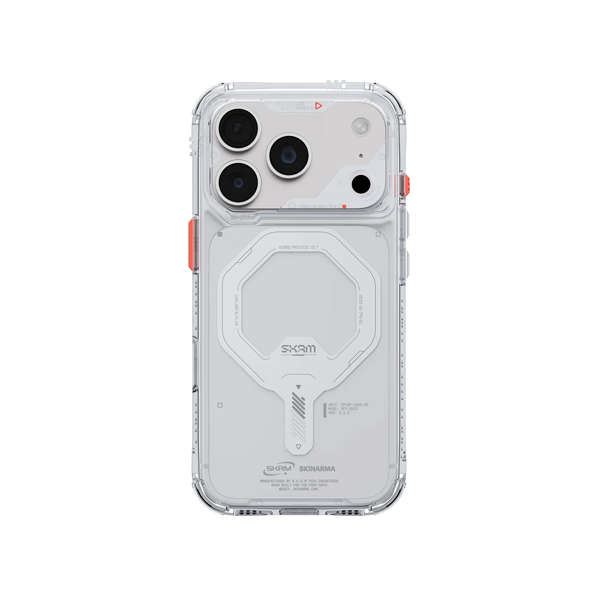 Skinarma Saidomag-Charge Clear Case For Iphone 18 Pro