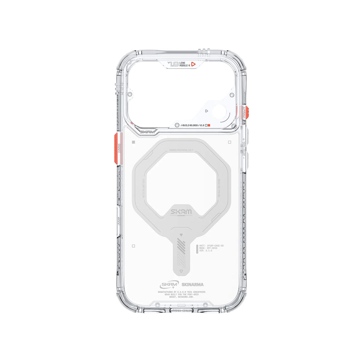 Skinarma Saidomag-Charge Clear Case For Iphone 18 Pro