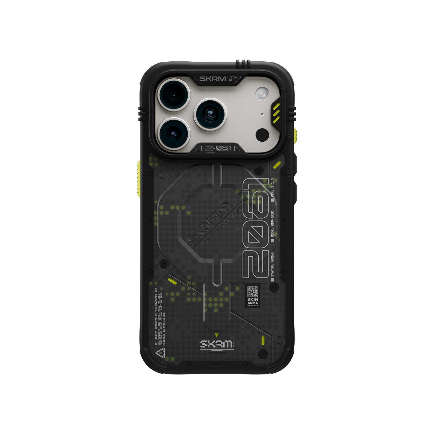 Skinarma Vigor Xe Magsafe-Compatible Rugged Case For Iphone 18 Pro | Grey