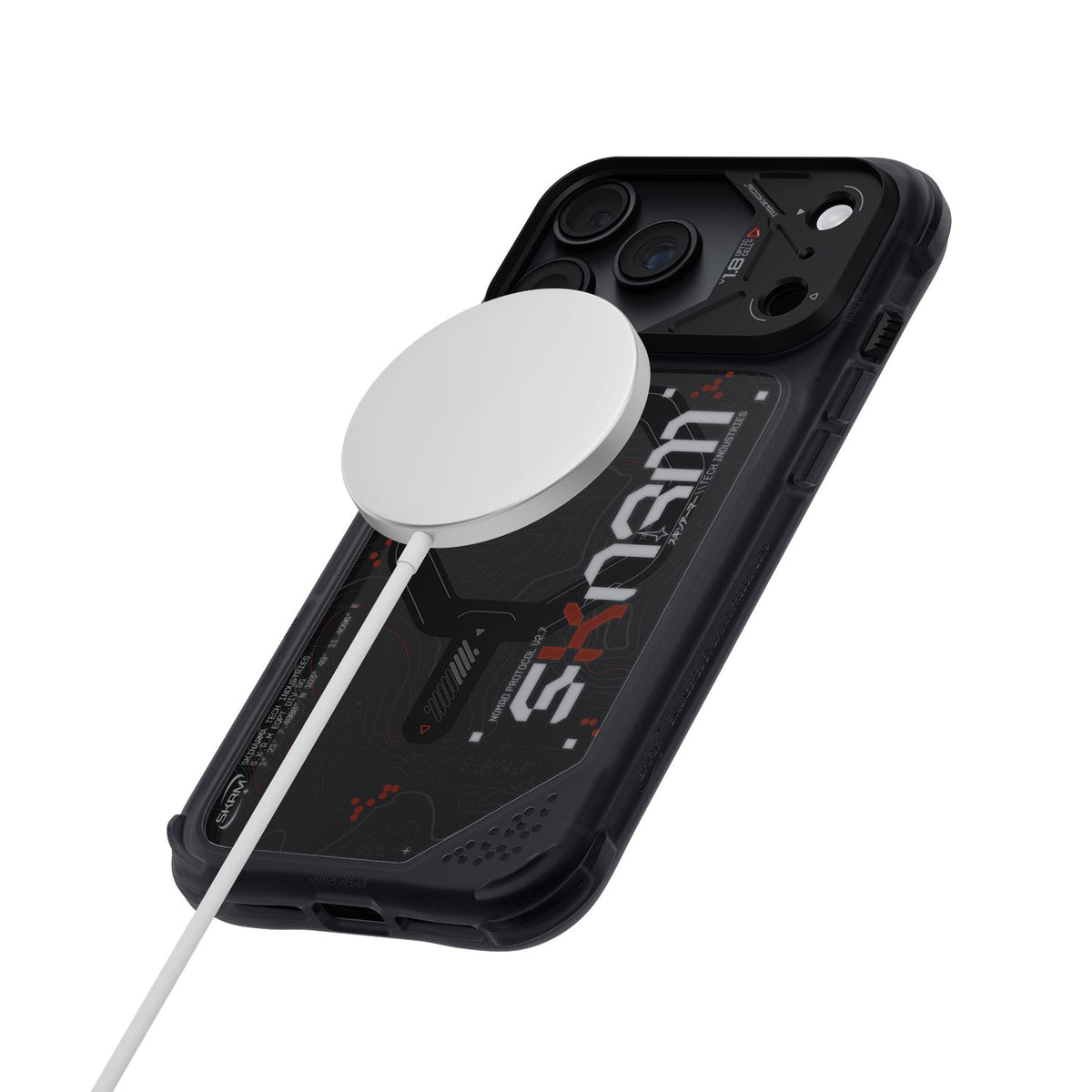 Skinarma Sonar Magsafe-Comatible  Case For Iphone 18 Pro Max | Black