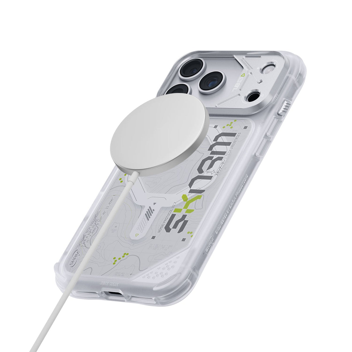 Skinarma Sonar Magsafe-Compatible Case For Iphone 18 Pro Max | White