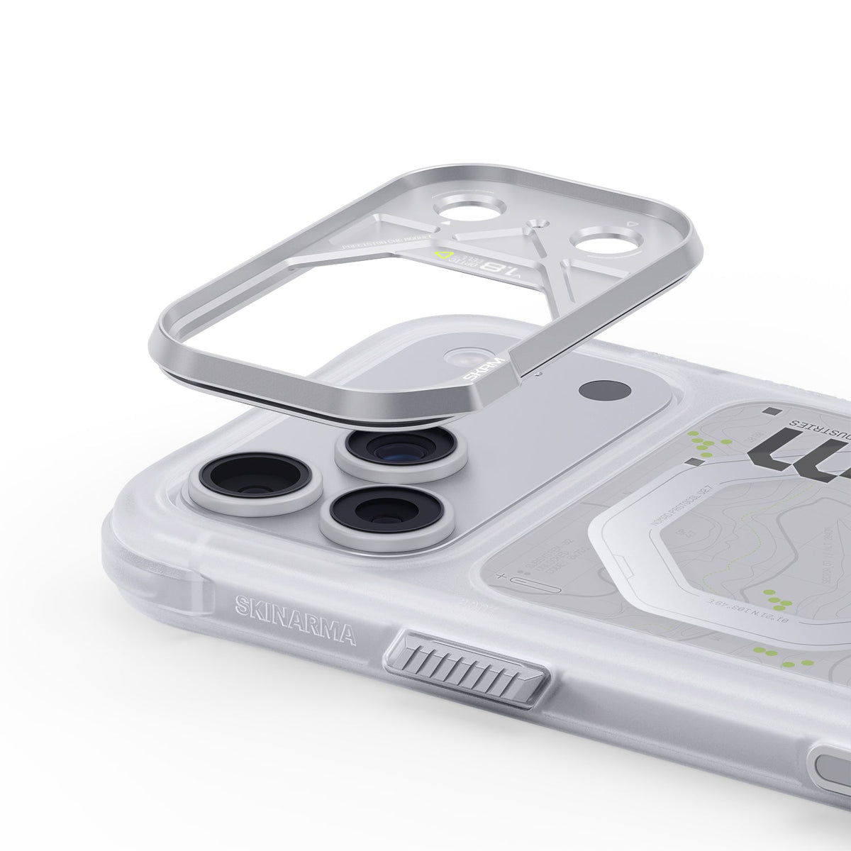 Skinarma Sonar Magsafe-Compatible Case For Iphone 18 Pro Max | White