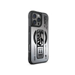 كڤر حماية Kira Kobai من SkinArma لهاتف iPhone 16 Pro متوافق مع MagSafe مع مسكة | كروم