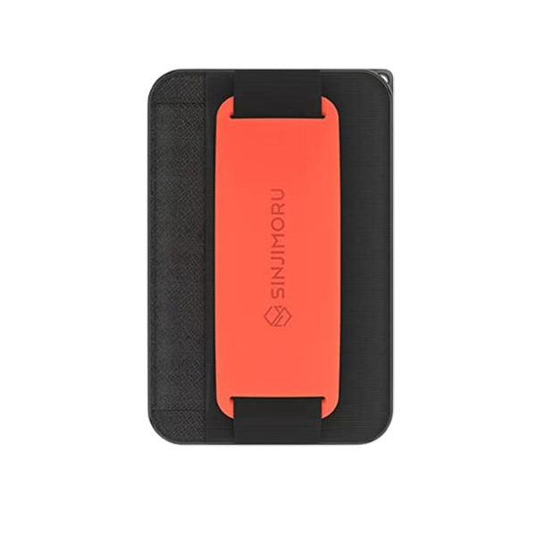 Sinjimoru Magnetic Wallet and Phone Grip Stand for Magsafe Clementine - SMA-SPCH-GRIP-OR-US