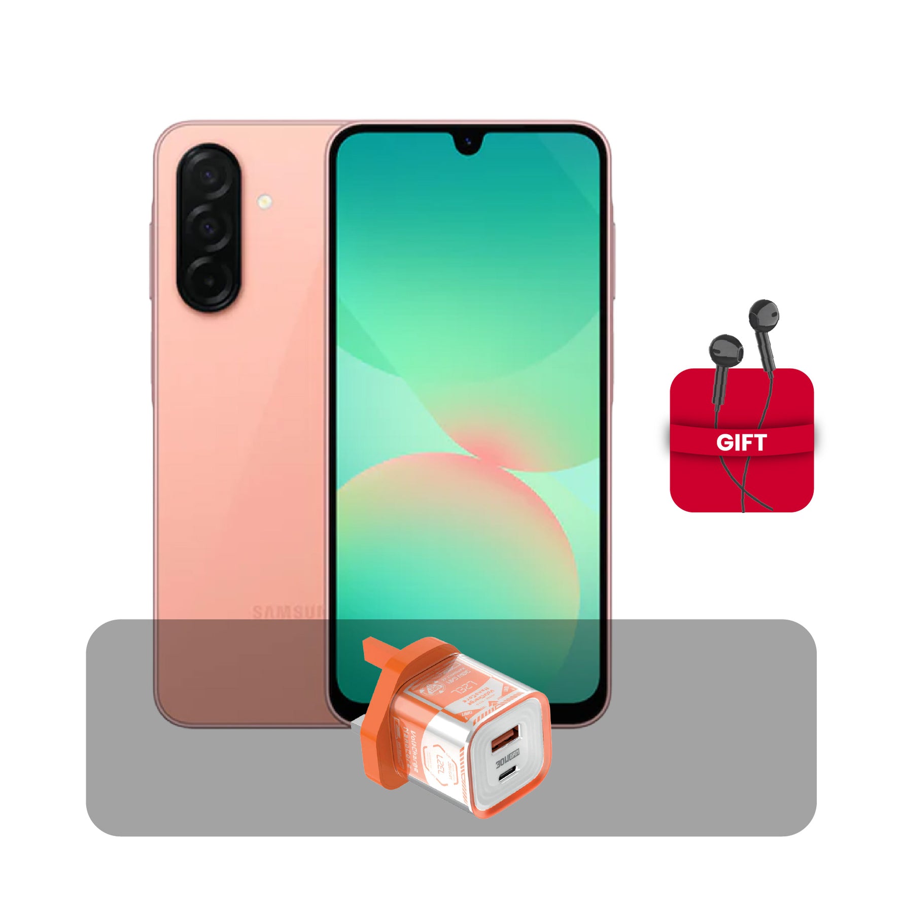 Samsung Galaxy A26 5G - 128GB - 6GB RAM + Bundle Offer | Peach Pink