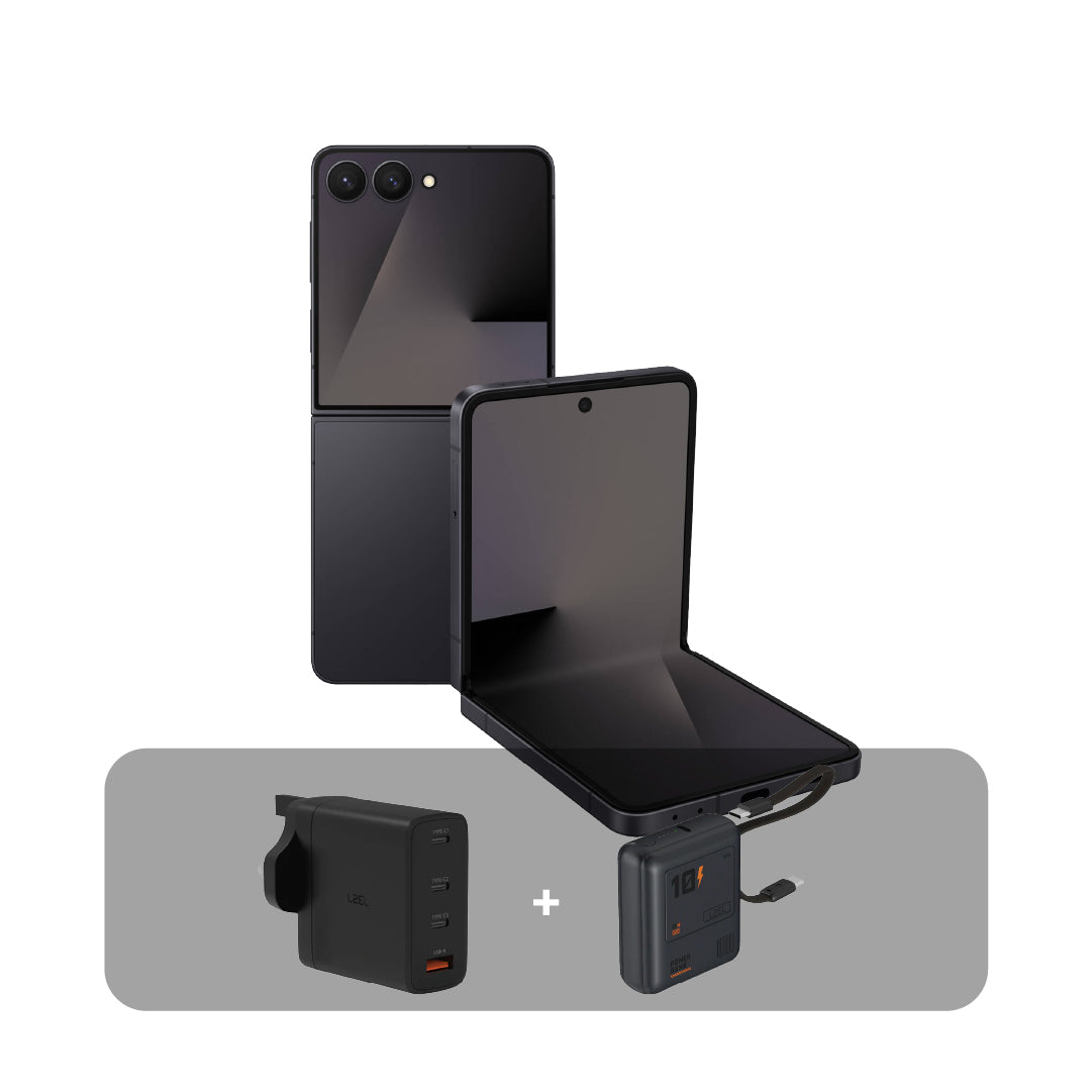 Samsung Galaxy Z Flip 7 12GB RAM - 512GB + Bundle Offer | Jetblack