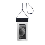 حقيبة مقاومة للماء من Momax مع حزام رقبة شامل | رمادي فضائي