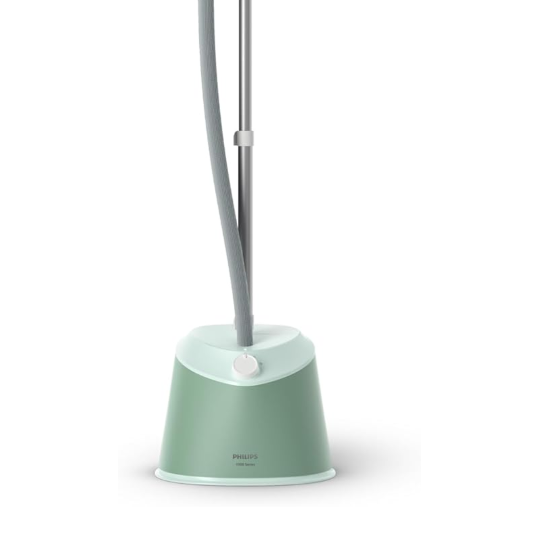 Philips 1000 Series Upright Garment Steamer, 1.8L, 1600W | Green & Gray
