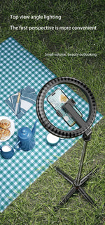 مجموعة إضاءة حلقة سيلفي Vlog Lumexpod من ليزل مقاس 10 بوصة مع جهاز تحكم عن بعد