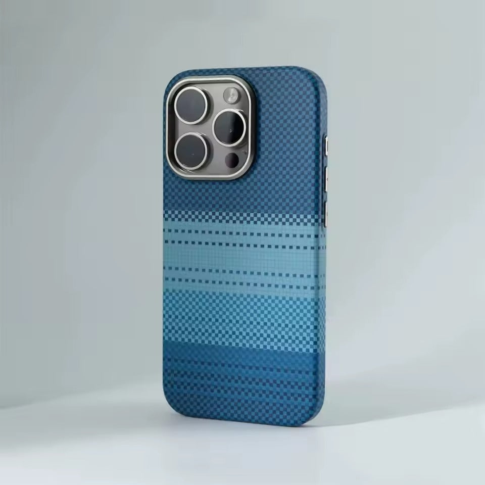 كڤر حماية Kevlar لهاتف iPhone 16 Pro | أزرق