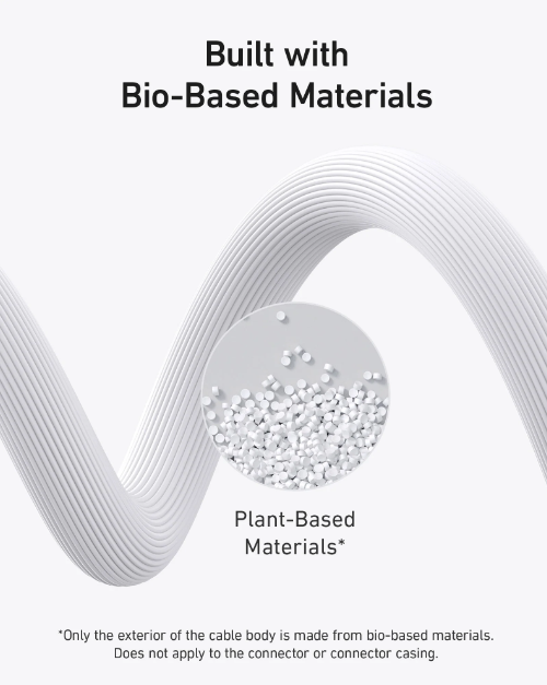 Anker Bio Based And Durable 542 Usb-c To Lightning Cable 3ft | White