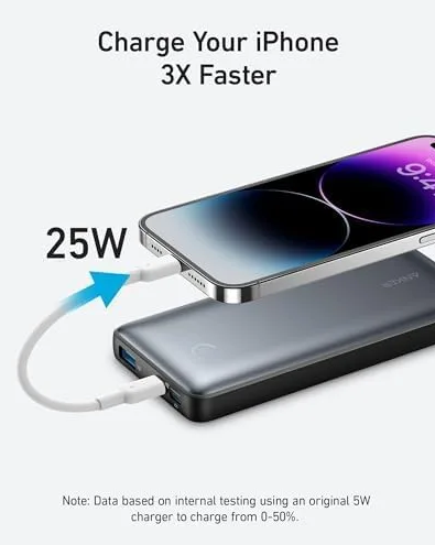 شاحن متنقل عالي السرعة ألترا بسعة 10000 مللي أمبير