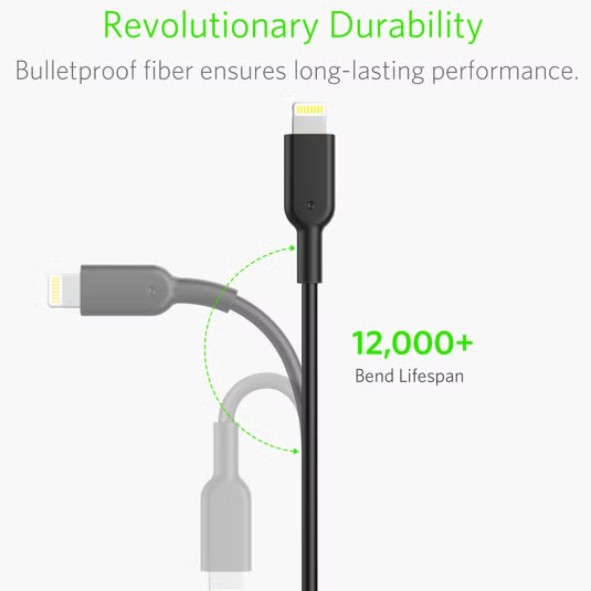 Anker Power Drive 2 Elite With Lightning Connector | Black