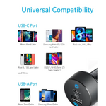 Anker PowerDrive PD + 2 35W | Black