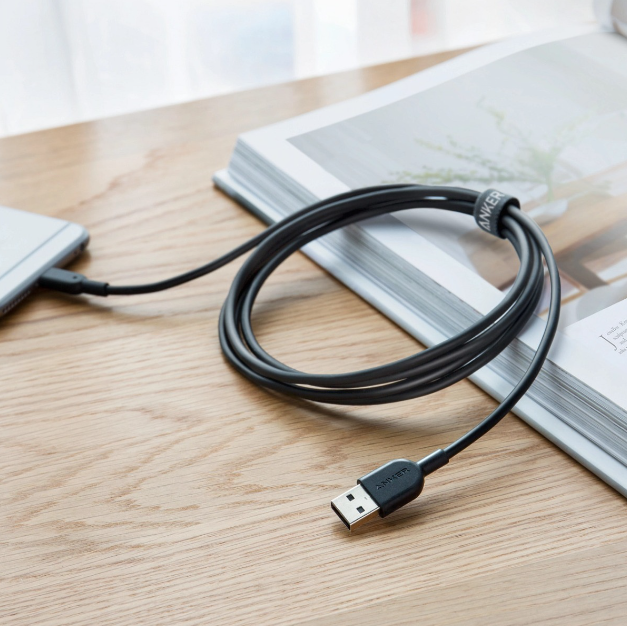 Powerline II كيبل أنكر  USB-A إلى Lightning بطول 1.8 متر | أسود