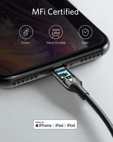 Anker Powerline Lightning Cable - 3ft | Black