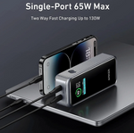 بطارية شحن متنقلة Prime بسعة 12000 مللي أمبير بقوة 130 واط من Anker | أسود