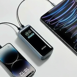 بطارية شحن متنقلة Prime بسعة 12000 مللي أمبير بقوة 130 واط من Anker | أسود