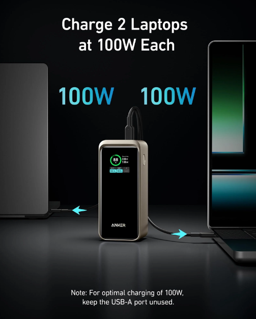 Anker Prime 20000mAh power bank 200W Series 7 | Golden