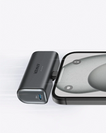 Anker Nano Power Bank (5000mAh, 22.5W, USB-C Foldable Plug) | Black